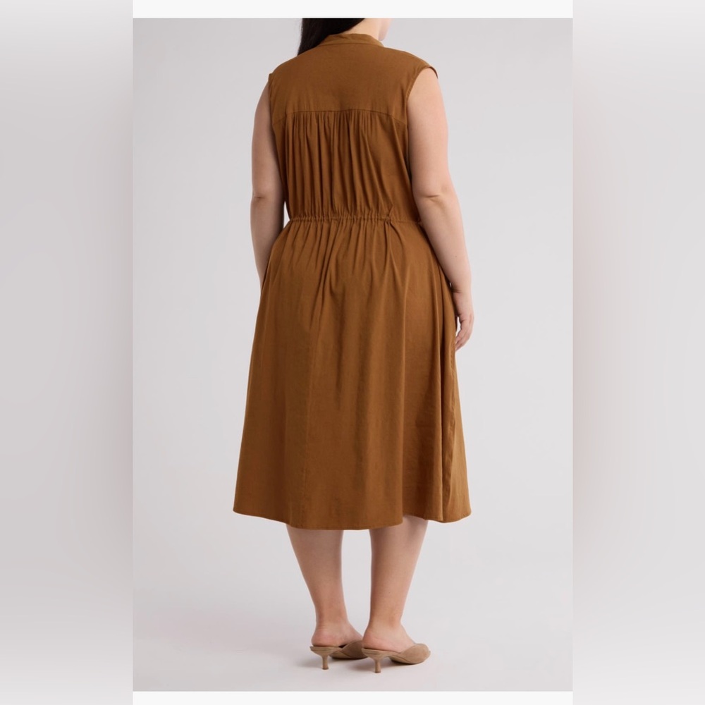Vince linen blend dress XL - Picture 2 of 7